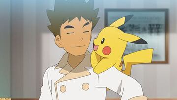 Brock y Pikachu. Foto: Famitsu.