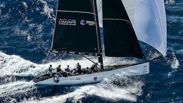 El ‘Lanzarote Calero Sailing Team’, noveno en el cierre de la 44Cup