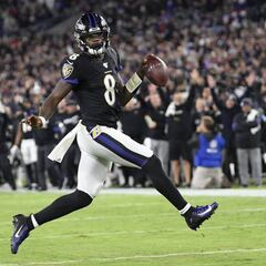 Lamar Jackson, un escalón arriba de Michael Vick