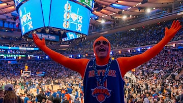 The Eastern Conference finals pit the Knicks against the Indiana Pacers in a best of seven series.