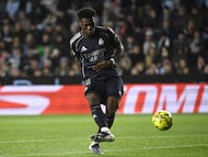 Aurelien Tchouameni marcó así el primer gol del encuentro.