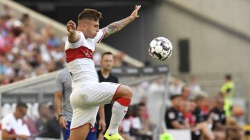 Maffeo, con el Stuttgart.