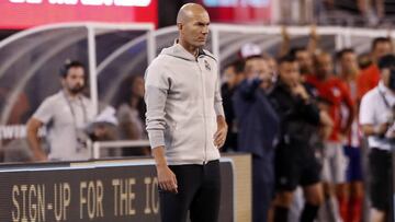 Zinedine Zidane, entrenador del Real Madrid.