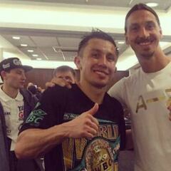 Ibra se fue al boxeo tras perder el derbi de Manchester