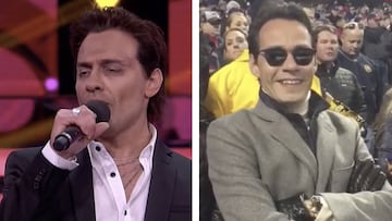 Marc Anthony da suerte a Fran Valenzuela. Foto: Antena 3