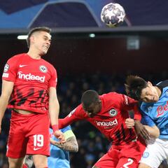 Borré queda fuera de Champions ante un Napoli imparable e histórico