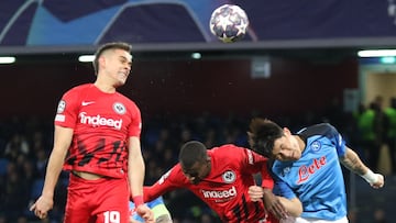 Borré queda fuera de Champions ante un Napoli imparable e histórico