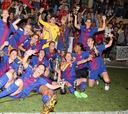 El Barça femenino, recibido en la Generalitat por primera vez