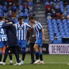 Servicios mínimos en la defensa del Deportivo para recibir al Sestao