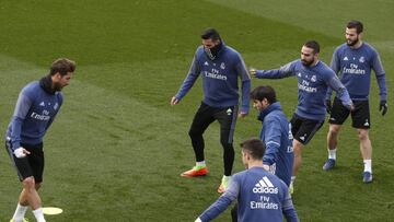 El Madrid entrena con Bale y Danilo para recibir a Las Palmas