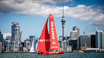 &Acirc;&copy; Maria Muina I MAPFRE. Regata In Port de Auckland. / Auckland In Port Race.