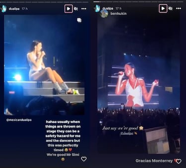 Dua Lipa explica por qué pateó al Dr. Simi en CDMX