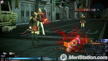 Ataques especiales en Final Fantasy Type-0