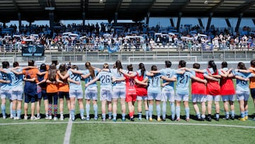 AS Celtas celebra su victoria ante el Deportivo en Madroa