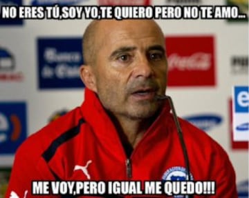 Los memes tras los dichos de Sampaoli