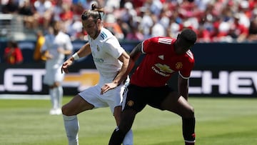 Bale en un partido ante el United el pasado verano