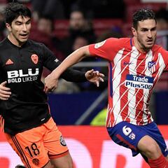 Koke, el más joven de la historia del Atleti en sumar 350 partidos