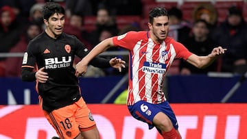 Koke, el más joven de la historia del Atleti en sumar 350 partidos