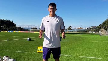 Carlos Gómez participa en los entrenamientos de Cruzeiro