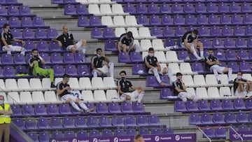 11/07/20 PARTIDO PRIMERA DIVISION
CORONAVIRUS COVID-19
REAL VALLADOLID - FC BARCELONA
BANQUILLO VALLADOLID