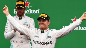 Rosberg enciende la Fórmula Uno y se acerca a Hamilton