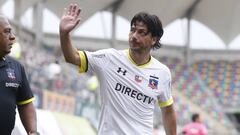 El jugador de Colo Colo, Jaime Valdes