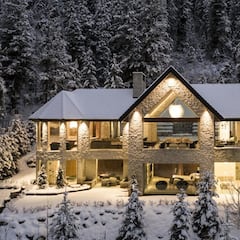 Así es la mansión en la nieve de las dos chicas más ricas de Instagram