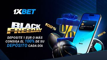 ¡1xBet duplicará tu depósito en el Black Friday!