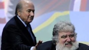 Blatter y Chuck Blazer