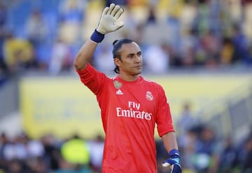 Keylor Navas no pudo estar en la ida por lesión.