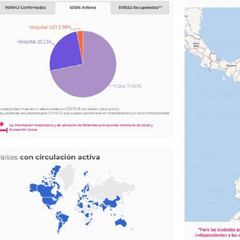 Mapa de casos y muertes por coronavirus por departamentos en Colombia: hoy, 24 de octubre