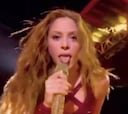 El gesto de Shakira que desató los memes en el Super Bowl