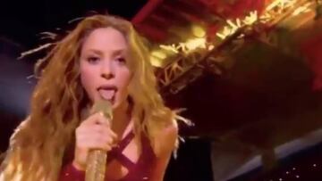 El mejor momento de Shakira en el descanso del Super Bowl