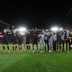 La heróica victoria del Atlético sobre el Liverpool en imágenes