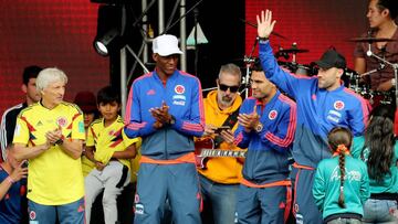 Bogotá se vistió de amarillo y bailó al ritmo de la Selección
