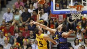 Pau Gasol y Van Rossom.