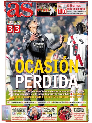 Las portadas de AS de diciembre