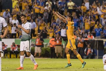 Las mejores imágenes del Tigres vs Santos en la liguilla