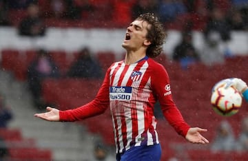 Antoine Griezmann leaves Atlético after five years at the club.