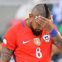 Vidal ironiza tras la derrota: "Queda poco, ya me voy a retirar"