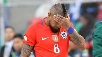 Vidal ironiza tras la derrota: "Queda poco, ya me voy a retirar"