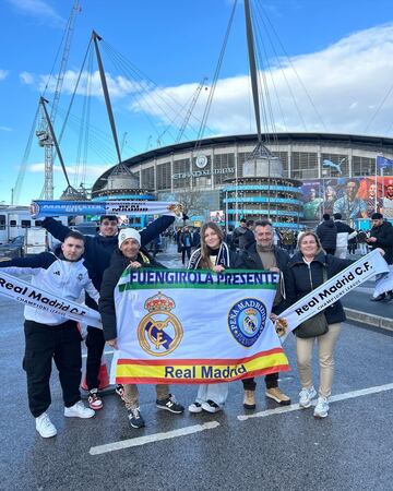 Las peñas madridistas vibran con la gesta del Etihad