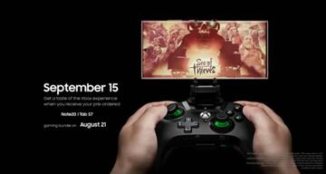 La Samsung Note 20 vendr芍 con el mando MOGA XP5-X Plus y tres meses de Xbox Game Pass.