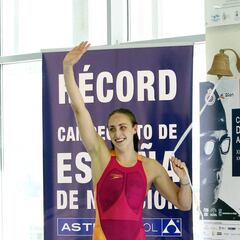 Lidón Muñoz rompe el récord de los 100 libre: "Estoy sorprendida"