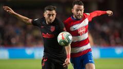 H&eacute;ctor Herrera durante el partido contra el Granada. 