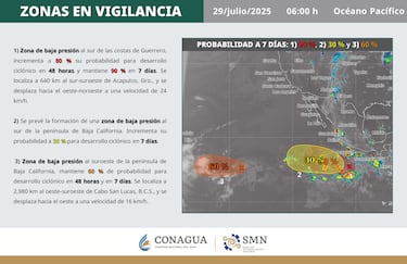 Tormenta Tropical Gil se aproxima a México: cuándo llega, trayectoria en vivo y estados afectados 