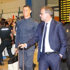 La Juventus aterriza en Valencia en la vuelta a España de Cristiano