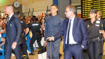 Cristiano, en Manises.