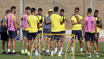 Pako Ayestarán no ha conseguido enderezar el rumbo de la Unión Deportiva, que está en posición de descenso.