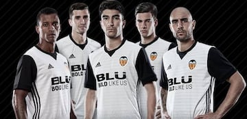 Valencia 2017/18 home kit